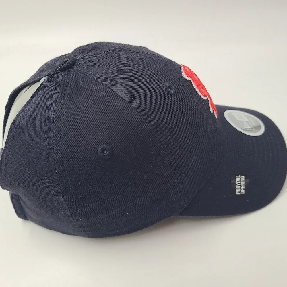 Women St Louis Cardinals Hat Strapback New Era Blue Red MLB Ponytail Opening